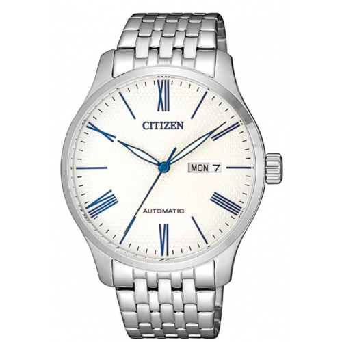 Citizen Men's Mechanical Watch Analog Display And Stainless Steel Bracelet NH8350-59B