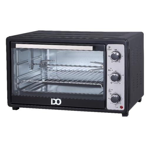 IDO Toaster Oven 45 Liters 1800 Watts Oven For Roasting Baking And Grilling TO45SG-BK-IDO