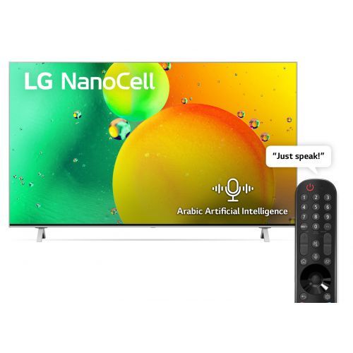 LG Nanocell TV 65"NANO77R WebOS Smart AI ThinQ, Magic Remote, HDR10, HLG, AI Picture, AI Sound Pro (5.1.2ch)