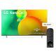 LG NanoCell TV 55 Inch NANO77 Series Cinema Screen Design 4K Active HDR WebOS22 With ThinQ AI 55NANO776QA