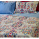 Family Bed Cover Set Cotton Touch 3 Pieces Multi Color CTC_145