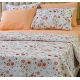 Family Bed Cover Set Cotton Touch 3 Pieces Multi Color CTC_154