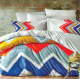 Family Bed Cover Set Cotton Touch 2 Pieces Multi Color BC-163/2