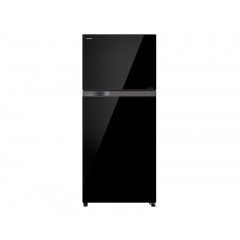 Toshiba Refrigerator Inverter 409L 16 Feet With 2 Door Black Glass: GR-TG46UDZ-E(XK)