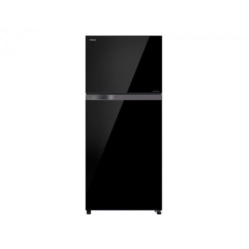 Toshiba Refrigerator Inverter 409L 16 Feet With 2 Door Black Glass: GR-TG46UDZ-E(XK)