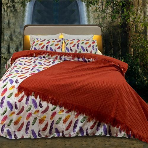 Family Bed Coverlet Set 4 Pieces F-61262754