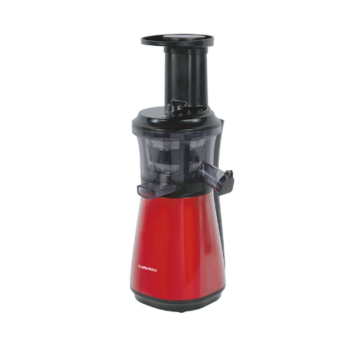TORNADO Slow Juicer 150 Watt 0.4 Liter Red TSJ-6001