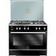 Unionaire Gas 5 Burners Cooker 60 x 90 Stainless Steel Fan Half Safty ‎C69SS-GC-447-F-SO-2W-M11-AL