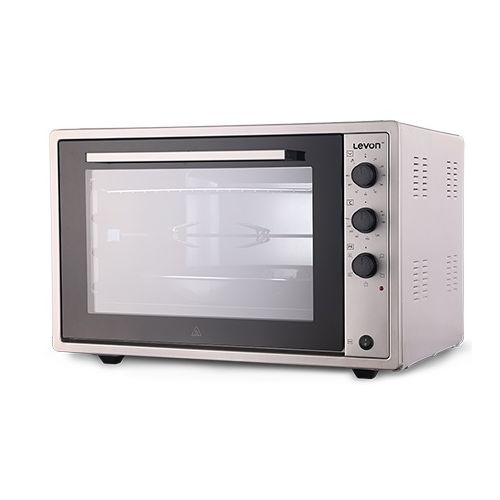 Levon Electric Oven 70 Litre with Grill Turbo And Fan Grey 1615007