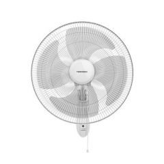 TORNADO Wall Fan 16 Inch With 4 Plastic Blades and 3 Speeds White TWF-16W