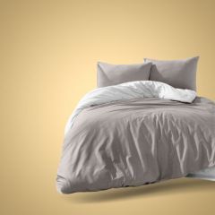 Family Bed Bed Sheet Set Plain 4 Pieces F-61447119