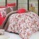 Family Bed Comforter Set Cotton Satin 3 Pieces Multi Color F-40036390
