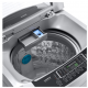 LG Washing Machine Topload 18.5 KG Smart Inverter Motor Middle Silver T1885NEHTE