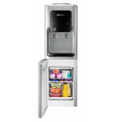 Koldair Hot & Cold Water Dispenser Without Wheel With Fridge Silver KWD BF 2.1