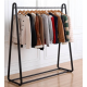 Wood & More Steel Stand Hanger 120*160 Black Clothes hanger-5