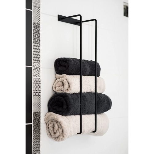 Wood & More Towel Organizer Consisting of Shelves Bathroom Shelf-2
