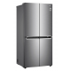 LG Refrigerator 4 Doors 464 Liter Inverter Platinum Silver GC-B22FTLVB