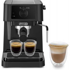 DeLonghi Coffee Maker with Milk Frothing Nozzle 1100 Watts Black EC230.BK