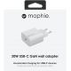 Mophie 30W USB-C GaN Wall Adapter EU White 409908422