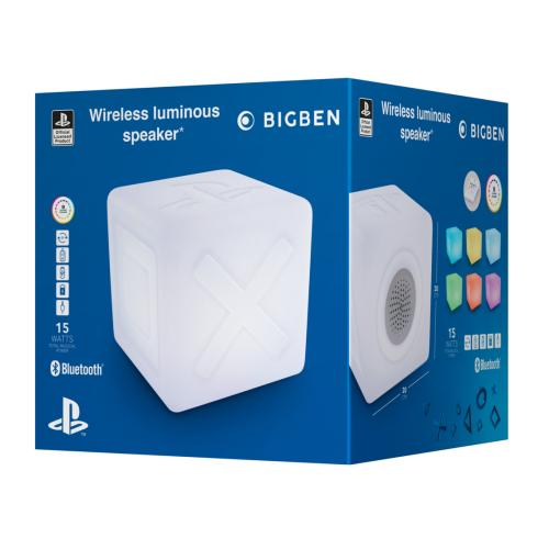 BIGBEN Cat Wireless Luminous Speaker Cube 15W PS200