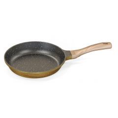 Nice Cooker Fry pan 26 cm Titanium Granite Gold 07427304639447