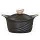 Nice Cooker Casserole 32 cm Titanium Granite Black 07427304639423