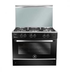 Unionaire Cooker 5 Gas Burners 60*90 cm with Fan Stainless Steel C69SS-GC-511-IDSF-2W-AL