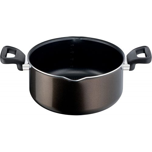 Tefal Casserole 18cm noir Tefal START EASY - DISCOUNT