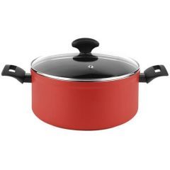 Fagor Maxima Casserole with Lid 20 cm Red 8429113801182