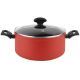 Fagor Maxima Casserole with Lid 24 cm Red 8429113801199