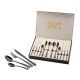 LQ Set 24 Piece Forks and Spoons Titanium Plated Stainless DA141C023-TBM