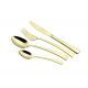 LQ Set 24 Piece Forks and Spoons Gold DA141C023-MI