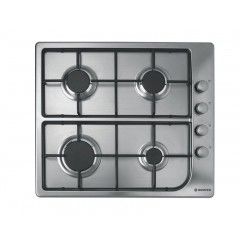 Hoover Built-In Hob Gas 60cm 4 Burners Stainless Steel: HGL64SX