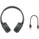 SONY Wireless Headphones Bluetooth On-Ear Headset with Microphone Black WH-CH520/B