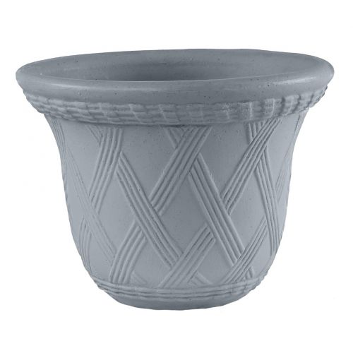 Shawwa Flower Pot Polyethylene 33*43 cm Grey Sona VSS43