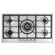 Gorenje Built-In Gas Oven 60cm and Wall Mounted Hood 90 cm 298 m3/h and Elba Gas Hob 90 cm ELIO 95-545