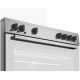 Beko Gas Cooker 5 Burners Stainless Steel GGR-15115-DX-NS