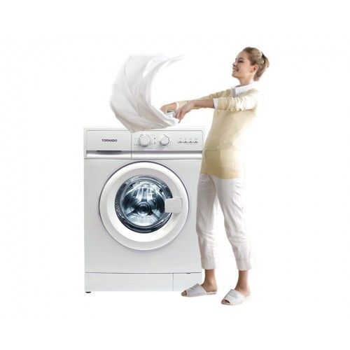 Tornado Washing Machine 7Kg Full Automatic White: TWFL7-V8W