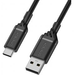 OtterBox Standard USB-A To USB-C Cable 1m Black 78-52537