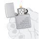 Zippo Windproof Lighter In Chrome AE184041