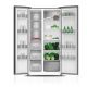 White Whale Side by Side Refrigerator 610 Liter No Frost with Digital Inverter Screen WR-9320AB INV