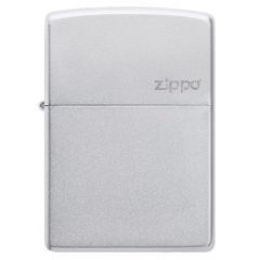 Zippo Windproof Lighter In Chrome And Satin AE184411
