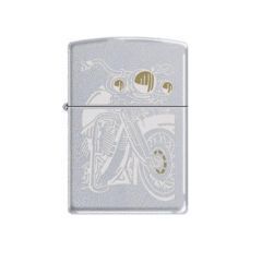 Zippo Windproof Lighter In Chrome And Satin AE184542