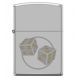 Zippo Windproof Lighter In Chrome And Satin Dice AE400037