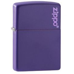 Zippo Windproof Lighter Logo Purple 237ZL