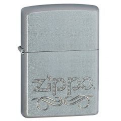Zippo Windproof Lighter Logo Silver 24335