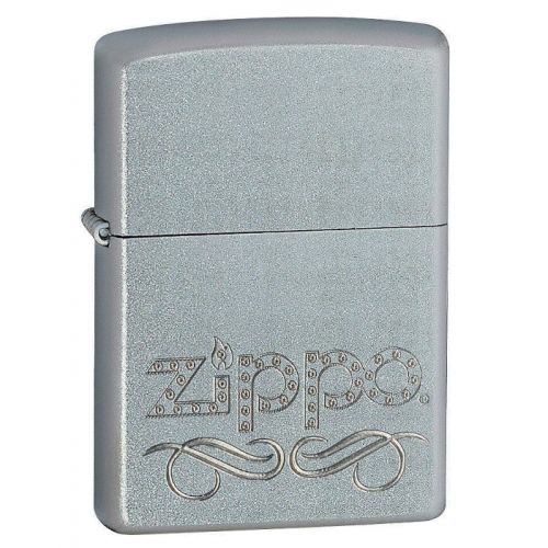 Zippo Windproof Lighter Logo Silver 24335