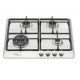 Nardi Gas Oven 67 Liters Electric Grill 60X60 And Built In Gas Hob 60 cm 4 Burners Full Safety Stainless Steel FMX064XN2