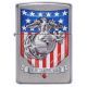 Zippo Windproof Lighter U.S Marine Design 49317