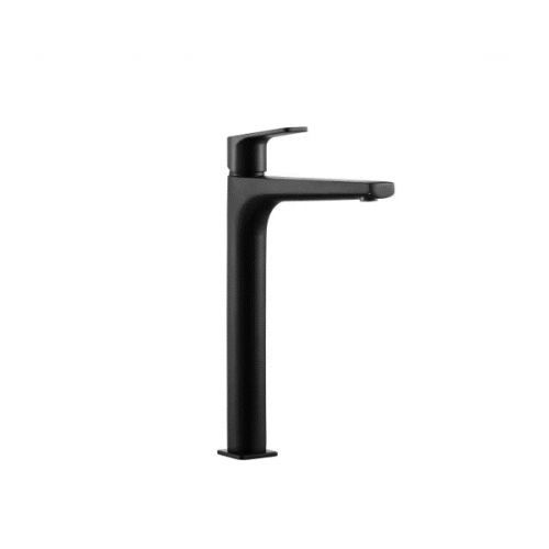 Purity Azure Tall Faucet Basin 1/2 Flex Black PU156845524